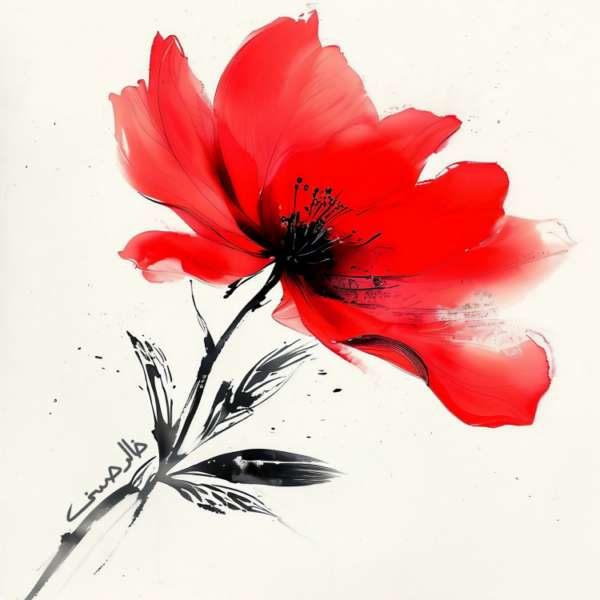 The Red Flowerette