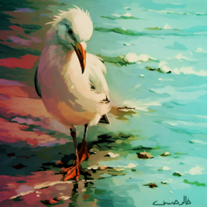Bird at the Sea