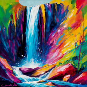 The Waterfall by Colours