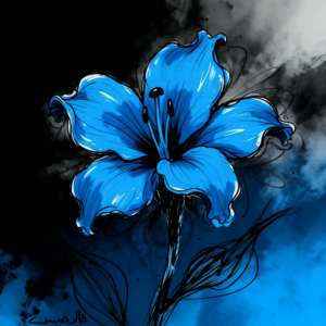 A Blue Flower