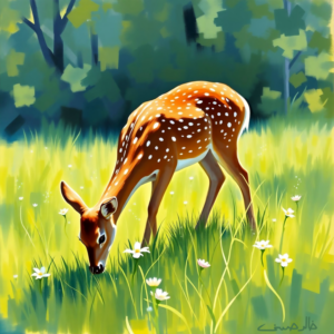 Arting the Deer There