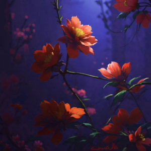 Orange Flowers