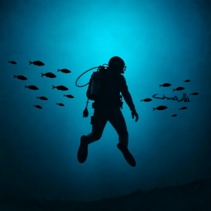 Diver in the Depth