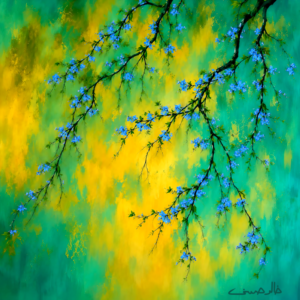Flowerettes within the Branches
